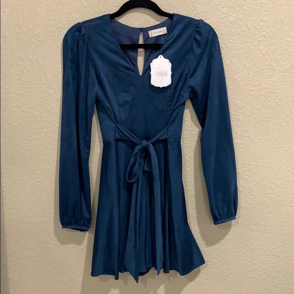 Suede Romper